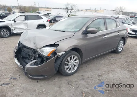2015 Nissan Sentra Sv из США, поврежденный, VIN 3N1AB7AP6FY380465